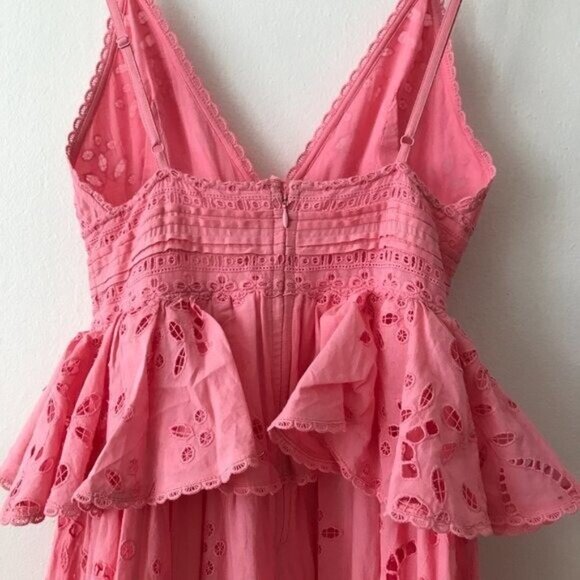 Rococo Sand Moss Tiered Fit & Flare Maxi Dress - Picture 9 of 10